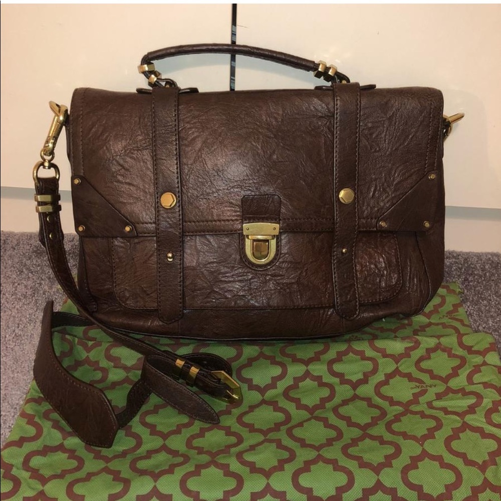 orYANY Julia leather satchel